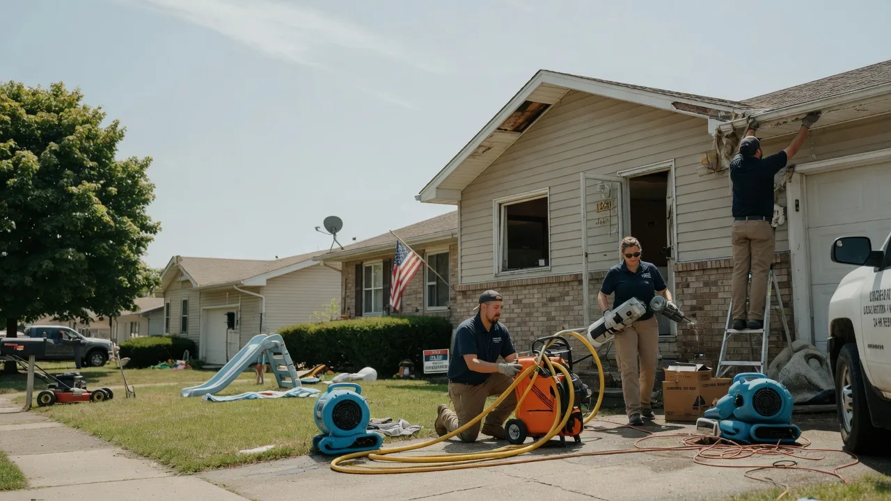 Water Damage Restoration in Lovington, IL near me